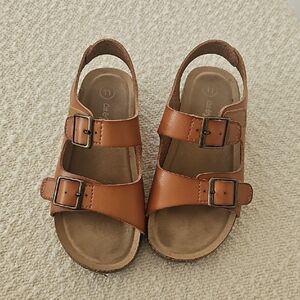Kids Cat And Jack Brown Sandals Size 11